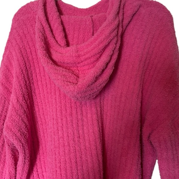 Altar’d State Pink Fleece Hoodie Size Large (L) - Picture 2 of 6